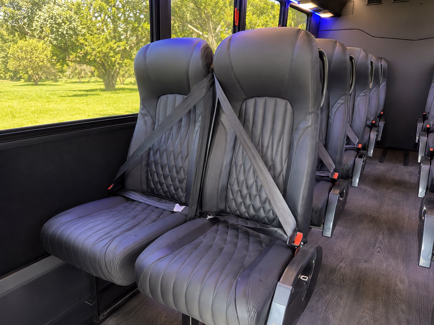 charter buses for fort myers beach and island wedding weekends