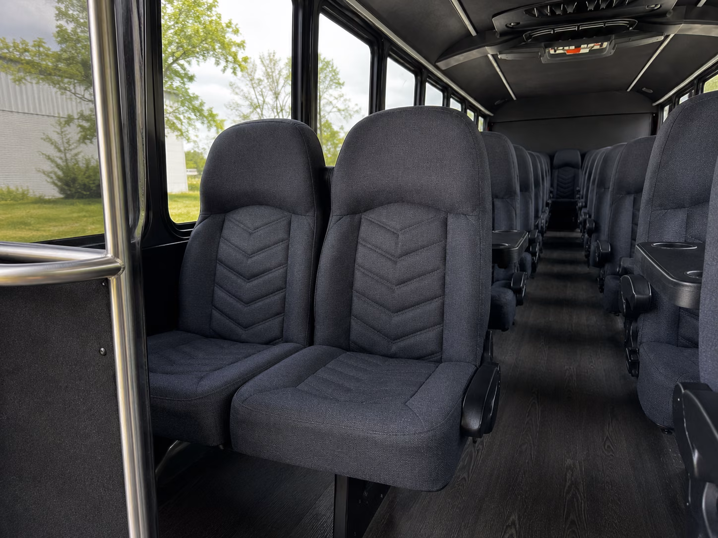 fort myers 15 passenger minibus inside
