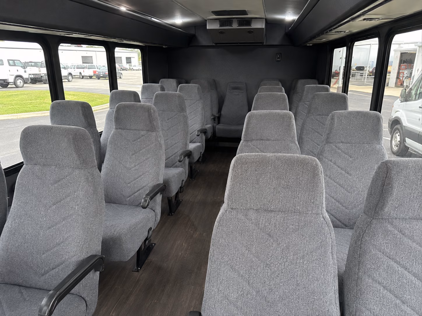 fort myers 20 passenger minibus interior