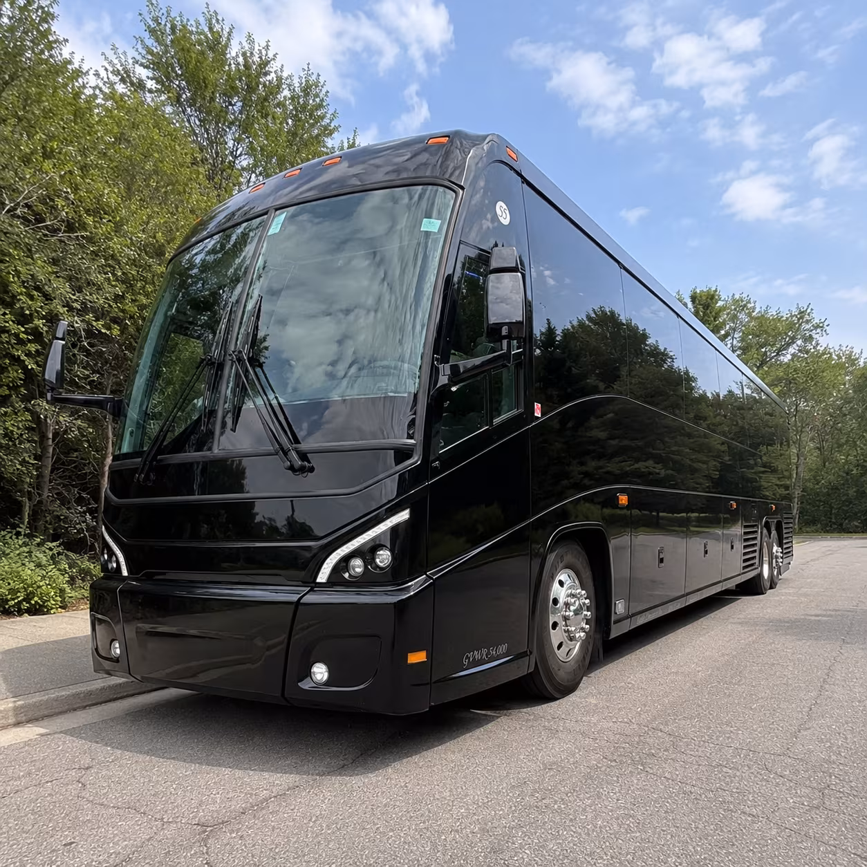fort myers 56 passenger charter bus