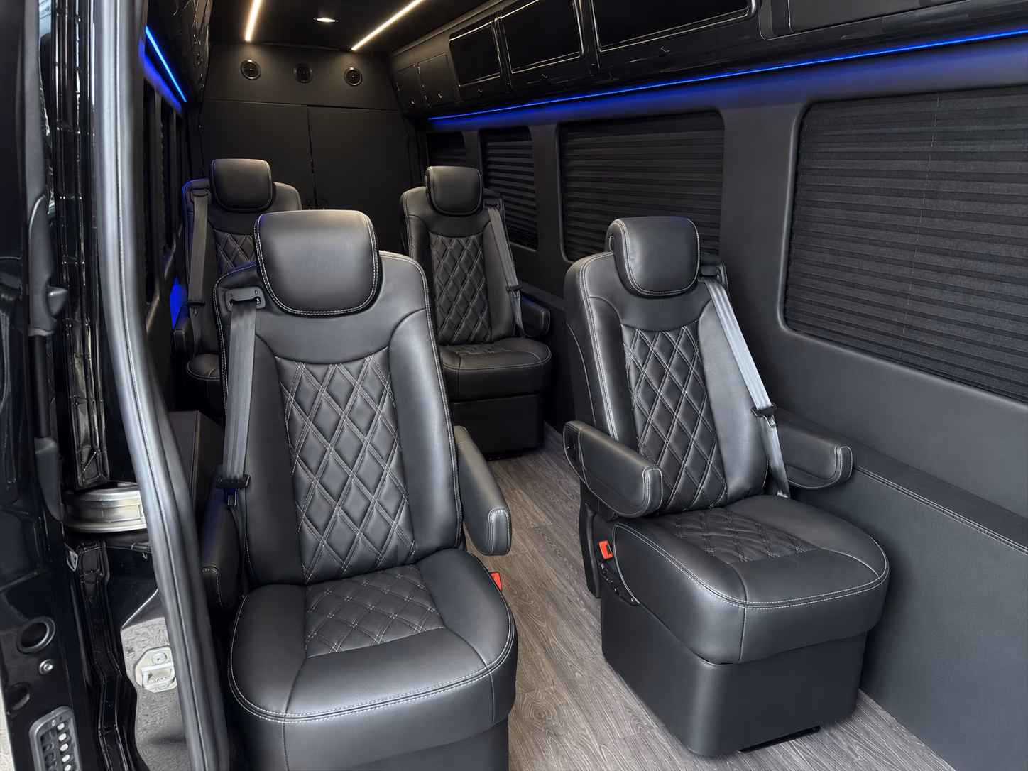 fort myers sprinter van with driver interior
