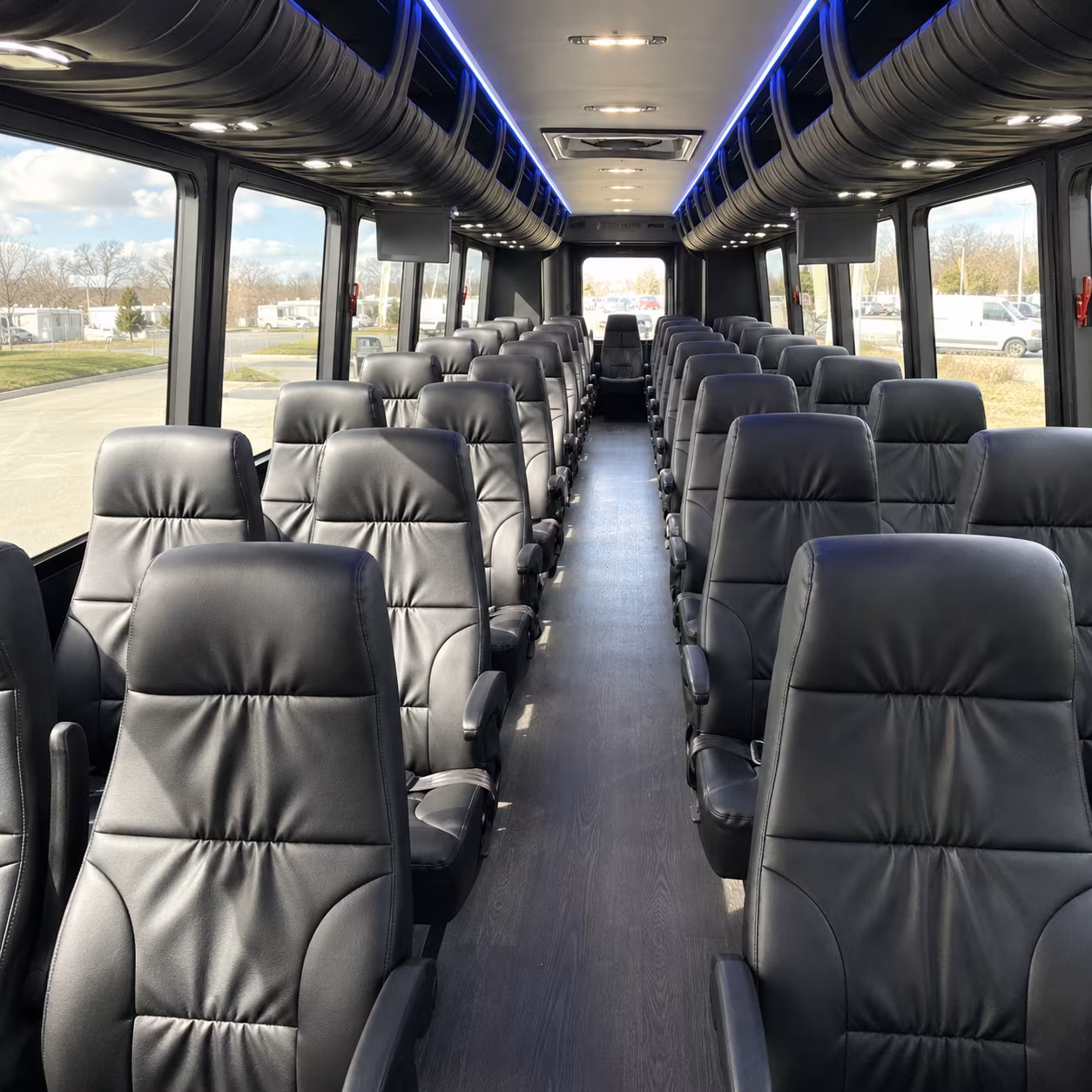 fort myers wine tour brewery transportation onboard seating